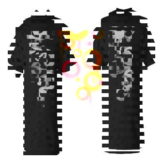 Vivid Abstract Circle For Modern Art Lovers T-Shirt | Mazezy