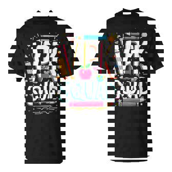 Vpk Squad Vpk Crew Vpk Student And Pre-K Teacher T-Shirt | Mazezy