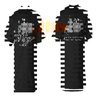 Walk For Peace Monks With Aloka Dog Tシャツ - Kawaiitshirt