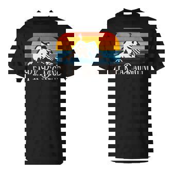 Walking Climbing Mountains Hills Fells Peak Bagging Bagger Tank Top T-Shirt | Mazezy