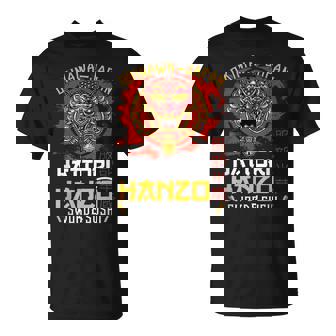 Warrior Warrior 沖縄 日本 はっとり 半蔵 剣と寿司 Tシャツ - Kawaiitshirt