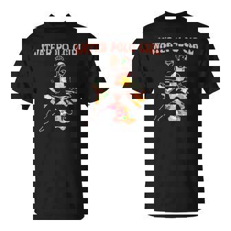 Water Ball Girl Water Sports Water Polo T-Shirt | Mazezy