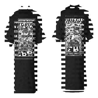 Weird Girls Club Vintage Linocut Retro Introvert Aesthetic T-Shirt | Seseable FR