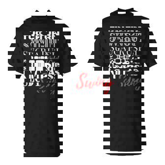 West Coast Swing Dance WCS Dancing Terms Dancer Ballroom T-Shirt | Mazezy