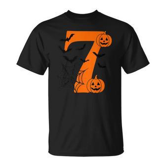 White Fun Six Seven 6 7 Meme Couples Halloween T-Shirt - Thegiftio UK