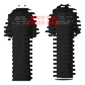 Who's A Good Boy Y2k Inspired Dog Pet Men T-Shirt - Monsterry