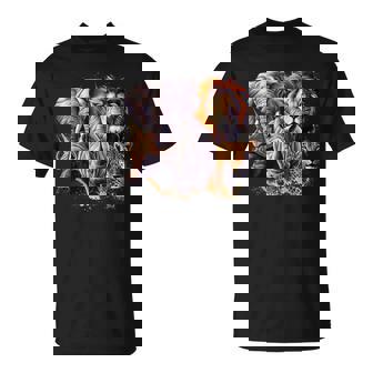 Wildlife Safari Adventure The Big Five Of South Africa T-Shirt - Thegiftio