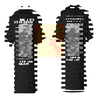 It Will Be Fun T Rex Bouldering And Rock Climbing Tank Top T-Shirt | Mazezy