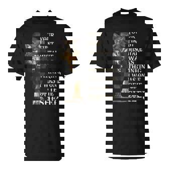 Wolf Your First Mistake Was Thinking I Was One Of The Sheep T-Shirt | Mazezy