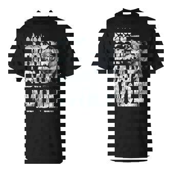 Wolf Spirit Big And Bad Wolf Wolf Pack Wolves T-Shirt | Mazezy