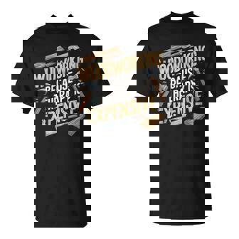 Woodworker Carpenter Woodworking T-Shirt | Mazezy