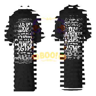 This Is My Work Appropriate Halloween Costume Boo T-Shirt | Seseable UK