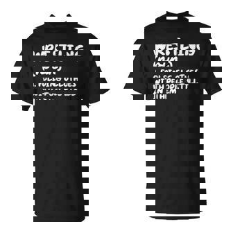 Wrestling Definition Sports T-Shirt - Thegiftio