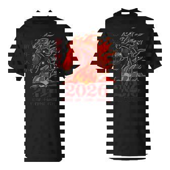 Year Of The Horse Lunar Chinese New Year Fire Horse T-Shirt - Monsterry