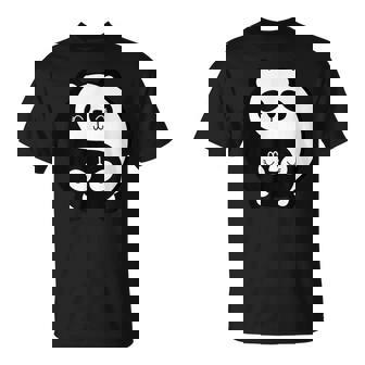 Yin Yang Cute Panda Nouveauté Graphic & Cool s Fun T-Shirt - Cadeauxyz