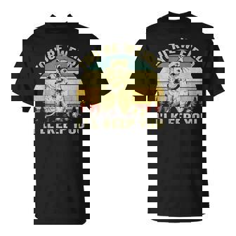 You're Weird I'll Keep You Raccoon Opossum Couple T-Shirt - Monsterry