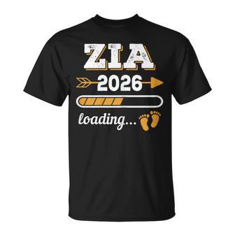 Zia 2026 Loading Regalo Divertente Per La Madrina In Attesa Maglietta - Novitaregali