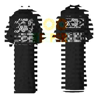 Zoo Keeper Costume Adult Halloween Party Safari Zookeeper T-Shirt - Thegiftio