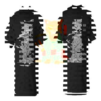 Zoro Cat Warrior T-Shirt - Seseable