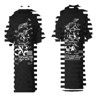 Zweifacher Opa Werde Grandpa Lustig Enkelin Oma Weltbester T-Shirt - Geschenkecke