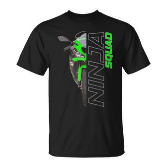 Zx6r Ninja 300 H2 650400 Squad T-Shirt - Thegiftio UK