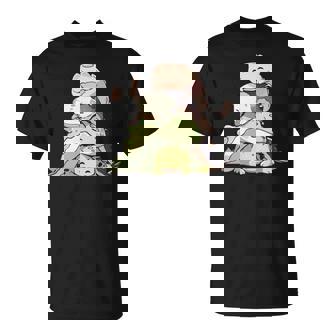 おもしろ爬虫類 かわいいトカゲ ヤモリ 動物 長袖tシャツ Tシャツ - Kawaiitshirt