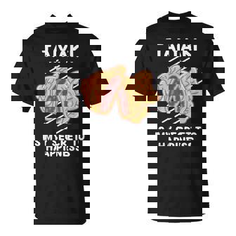 かわいいたい焼き料理は幸せの秘密 たい焼き好き。 Tシャツ - Kawaiitshirt