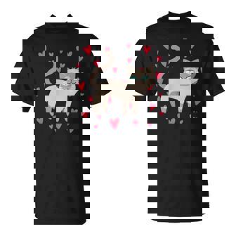 かわいいシャム猫プリント Tシャツ - Kawaiitshirt