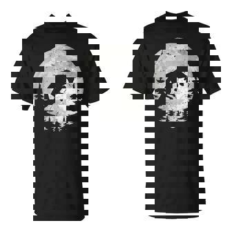 きつね 北海道 ムーンフォックスジャンプ 動物の自然を探している Tシャツ - Kawaiitshirt