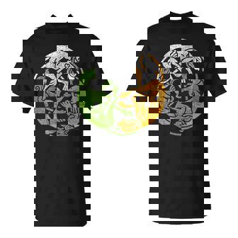 アイルランドデザイン ケルト犬＆旗トリコロールアイルランド Tシャツ - Kawaiitshirt