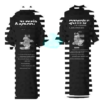 アクアマリンクリスタル 意味 アクアマリンの意味 定義 Tシャツ - Kawaiitshirt