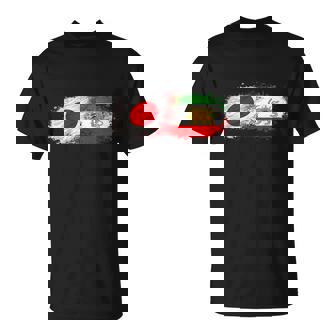 イランと日本一緒、半分日本人、半分イラン人 Tシャツ - Kawaiitshirt