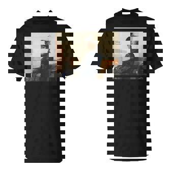 イヴァン・クラムスコイ作「見知らぬ女の肖像」 Tシャツ - Kawaiitshirt