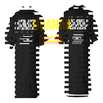 ウガンダ ウガンダの国旗 Tシャツ - Kawaiitshirt