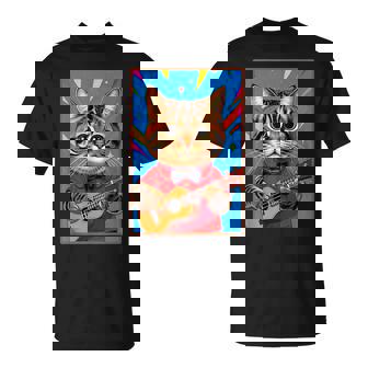 ウクレレ猫 Tシャツ - Kawaiitshirt