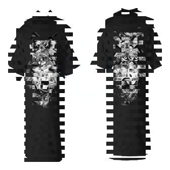 オオカミのモチーフ オオカミが大好き オオカミの群れ オオカミの犬 野生のオオカミ Tシャツ - Kawaiitshirt