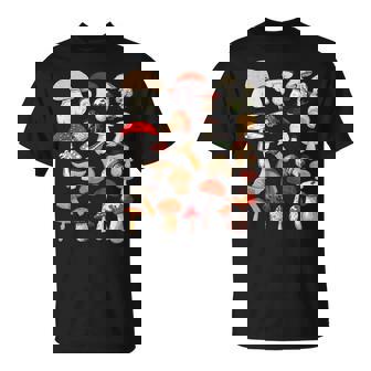 キッズ キノコ コラージュ 菌類 Tシャツ - Kawaiitshirt