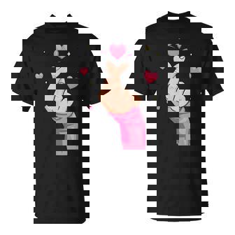 メンズ レディース キッズ グラフィックデザイン バレンタイン ハート ラブ Tシャツ - Kawaiitshirt