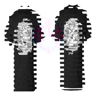 キツネ かわいい コスチューム 九尾狐 ドラゴンズ Tシャツ - Kawaiitshirt