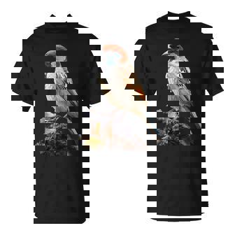 ギフト現実的なスズメ自然木鳥 Tシャツ - Kawaiitshirt