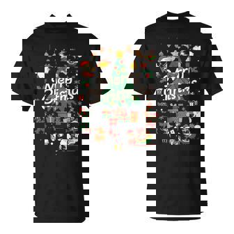 クリスマス サンタ クリスマスツリー レディース キッズ メンズ ダンス かわいい トップス プリント コスチューム Tシャツ - Kawaiitshirt