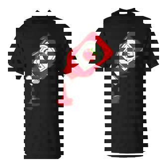 ケチャップをのせて面白いケチャップラバー Tシャツ - Kawaiitshirt