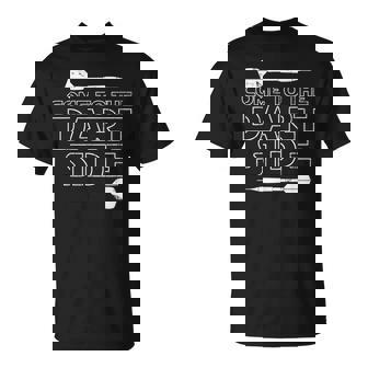 メンズ ダーツボード ダーツボード 面白いことわざダーツスポーツ Tシャツ - Kawaiitshirt