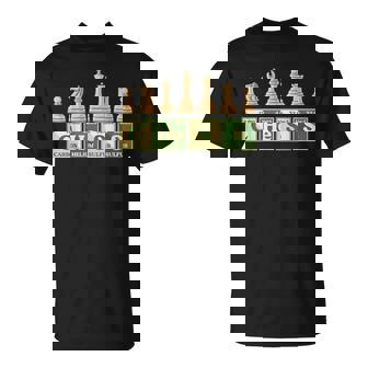 チェス駒 チェスの恋人 チェックメイト ヴィンテージ Tシャツ - Kawaiitshirt