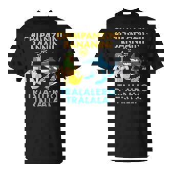 チンパンジーニ バナニーニs トララレロ トラララ 面白い 幼児向け Tシャツ - Kawaiitshirt