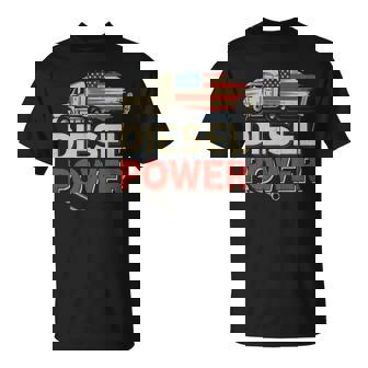 ディーゼルパワーシャツ ディーゼルトラックアクセサリー ディーゼル整備士 長袖tシャツ Tシャツ - Kawaiitshirt