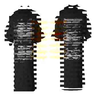 トラウト魚種種釣りギフト Tシャツ - Kawaiitshirt