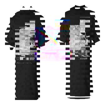 トリッピーサイバー美的ヴェイパーウェイヴインターネットクラシックアート Tシャツ - Kawaiitshirt