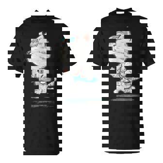 ネコ ねこ ランニング 子猫 ペット おもしろ 動物 ランナー イラスト Tシャツ - Kawaiitshirt