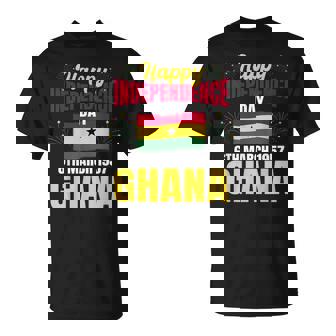 ハッピー独立記念日 ガーナ ガーナの歴史の誇り Tシャツ - Kawaiitshirt